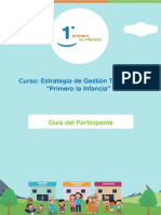 Curso - Estrategia de Gestión Territorial Primero La Infancia - PDF