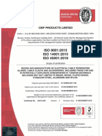 D Certification CMP