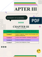 Chapter III & IV