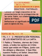 FIL - Fil.1.1 - 11 - Presentación Fraternal de Los Protagonistas