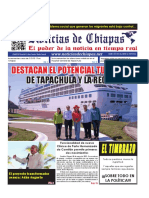 Periódico Noticias de Chiapas, Edición Virtual Sábado 07 de Enero de 2023