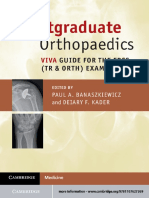 Postgraduate Orthopaedics - Viva Guide For The FRCS (TR & Orth) Examination (PDFDrive)