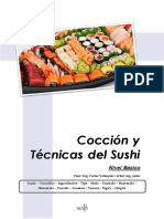 Cocción y Técnicas Del Sushi