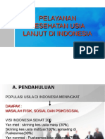 Pelayanan Kesehatan Lansia Di Indonesia