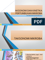 Taksonomi Dan Kinetika Pertumbuhan Mikroba