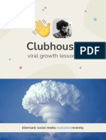 Clubhouse viral growth lessons