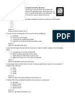 b1 Sample Questions