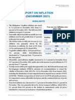 Report On Inflation December 2021