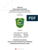 KELOMPOK 8 Manajemen Pendidikan