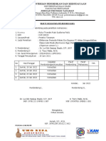 7.5 Formulir Bukti Kegiatan Pembimbingan