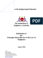 Liability For The Engineering Profession: August 2002