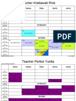 Jadwal Guru Semester 2