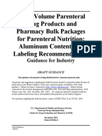 26805550dft SV and Pharmacy Bulk Packages For PN Aluminum Content Labeling