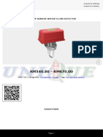 UniqueFire Water Flow Detector Products