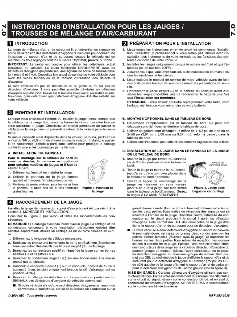 Branchement Afr FR | PDF