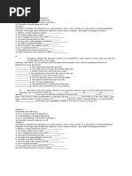 NOSASCOMP: Order of Adjectives Guide | PDF
