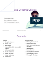 Pointers Pointers and Dynamic Objects by Sumit Kumar Nager
