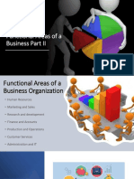 Functional Areas of Business Part II