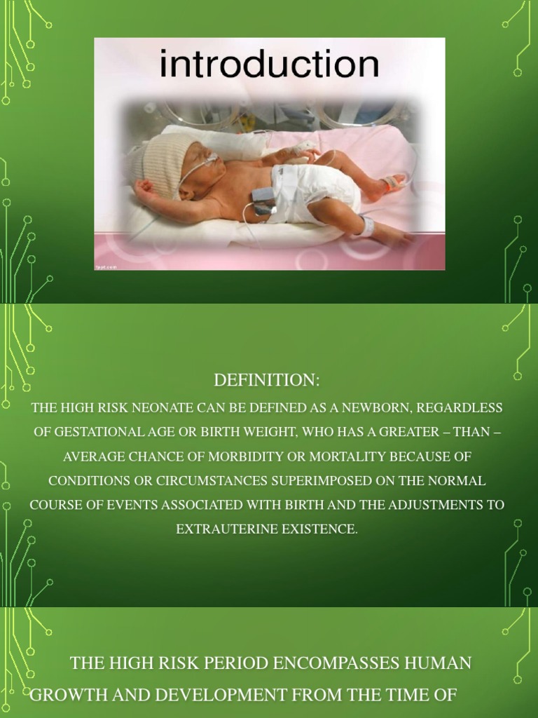 of Highrisk Newborn Care-2-38 | PDF | Low Birth Weight | Prenatal ...