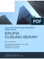 TUGAS MK Kebencanaan Erupsi Gunung Berapi Kelompok 2