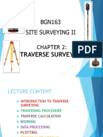BGN123 Chapter 2 - Traverse Surveying