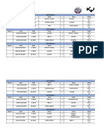Schedule KV Junior League