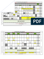 TIME-TABLE - For The Week (27.12.2022 - 01.01.2023) (Senior & Junior Wing)
