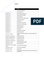 Keyboard Shortcuts