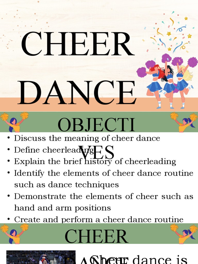 Cheerdance PDF Cheerleading Dances