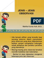 Jenis2 Observasi