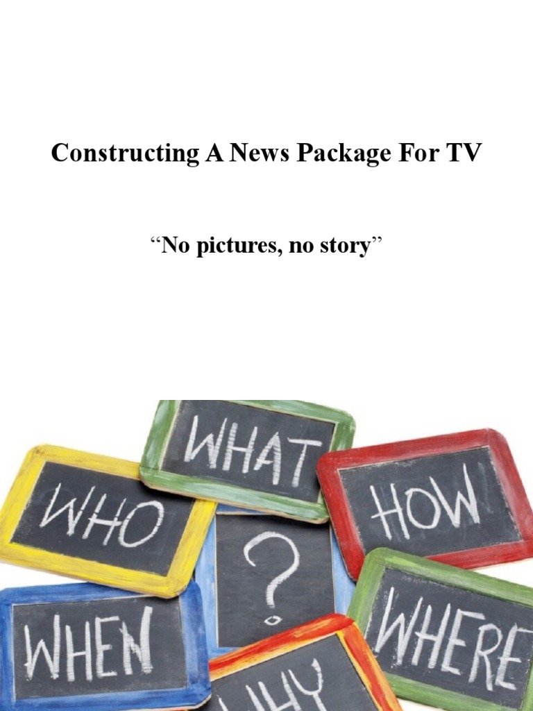 Constructing A News Package For TV PDF