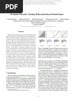 Mescheder Occupancy Networks Learning 3D Reconstruction in Function Space CVPR 2019 Paper