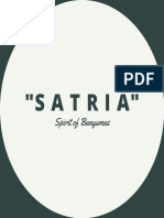 "Satria": Spirit of Banyumas