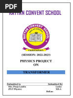 PHYSICS INVESTIGATORY PROJECT Step Down