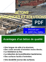 Béton Exigences Et Solutions
