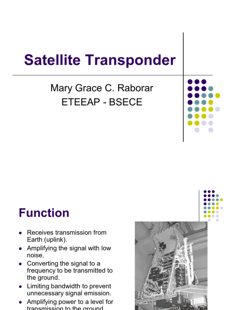 Satellite Transponder