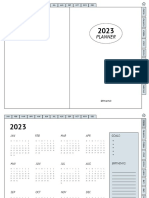 2023 Digital Plan Templates