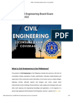NEW - Civil Engineering Board Exam Coverage