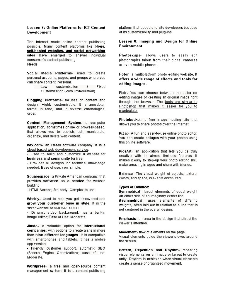 Em-Tech Reviewer | PDF | Multimedia | Websites