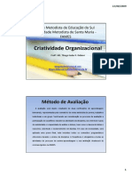 Criatividade Organizacional