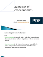Macroeconomics Overview by Prof. Aditi Chaubal
