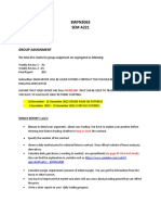 Group assignment futures trading analysis