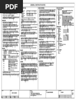 Structural Gen Notes and Specs | PDF | Concrete | Pascal (Unit)