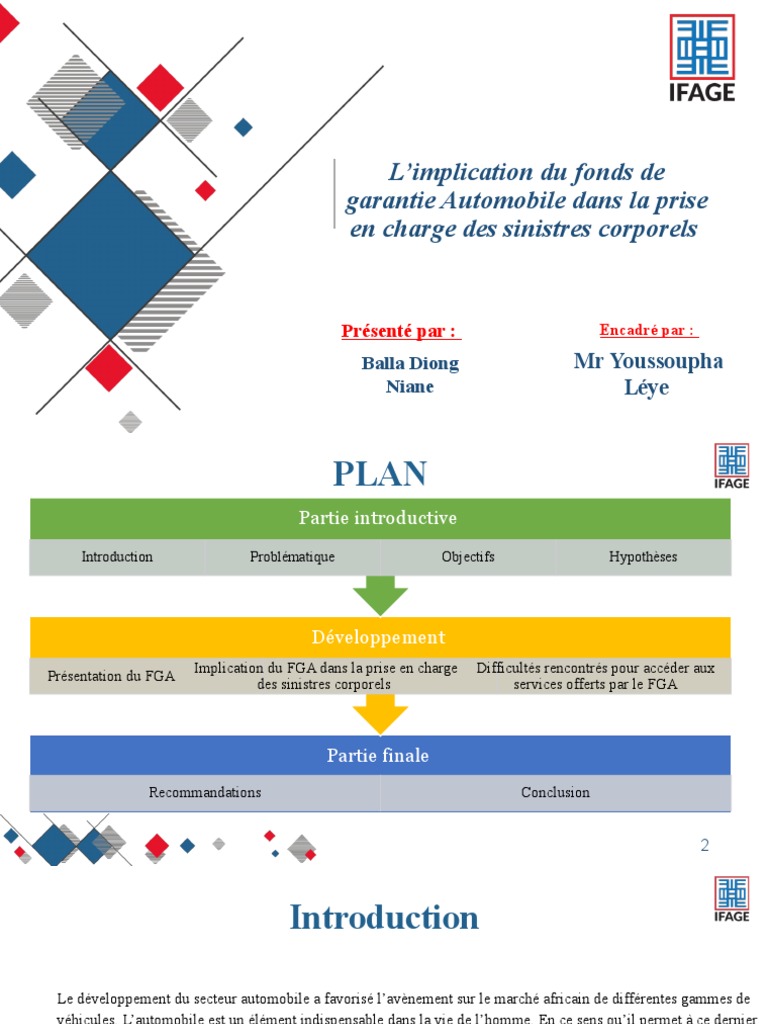 Implication du FGA dans les Sinistres Corporels | PDF | Assurance ...