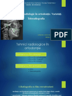 Examenul Radiologic in Ortodontie