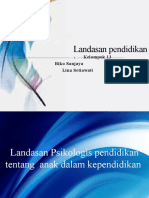 Udah Jadi (Landasan Pendidikan)