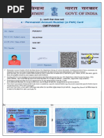 Pan Card P