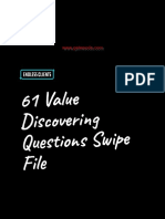 Endless Clients Module 1 High Value Discovering Questions Swipe