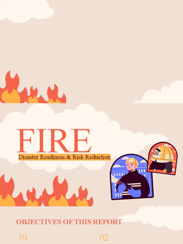 DRRR PPT Fire PDF Fires Smoke