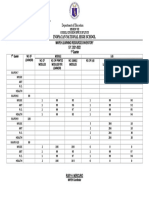 Mapeh Module Tracker 2021 2022